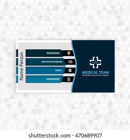 Medical card corporate identity