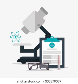 Medical care concept about health care icons design, vector illustration 10 eps graphic.