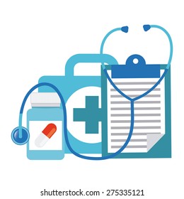 medical care design, vector illustration eps10 graphic 