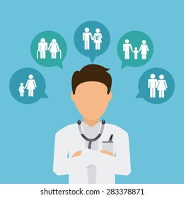 medical care design, vector illustration eps10 graphic 