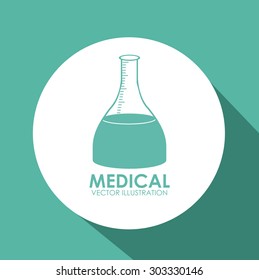 Medical care digital design, vector illustration eps 10