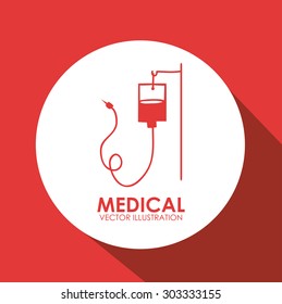 Medical care digital design, vector illustration eps 10