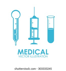 Medical care digital design, vector illustration eps 10