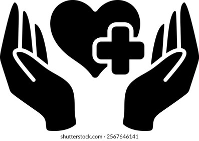 medical care health medical heart care hands support help 5643