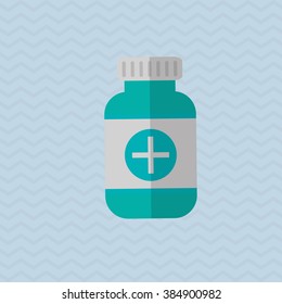 medical care icons design 