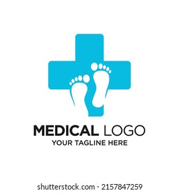 Medical Care Logo Design Template Inspiration, Vector Illustration.