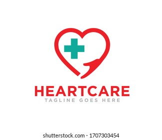 Medical Care Logo Design Vector Stock Vector (Royalty Free) 1707303454 ...