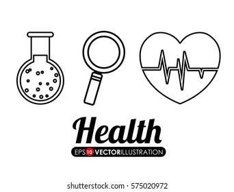 medical care related icons image vector illustration design 