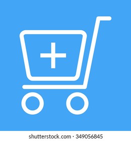 Medical, cart, healthcare icon vector image. Can also be used for healthcare and science. Suitable for web apps, mobile apps and print media.
