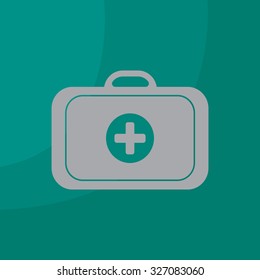 Medical case icon