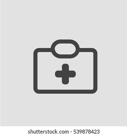 Medical case icon