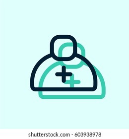 Medical case icon
