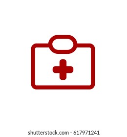 Medical case icon