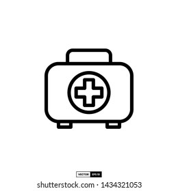 Medical case icon, design inspiration vector template for interface and any purpose