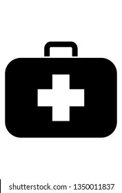 Medical Case Icon Vector