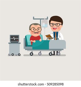Cartoon Patient Images, Stock Photos & Vectors | Shutterstock