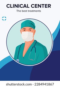 medical center page.Web page design templates collection of online medical support, medical school, specialization, advisor. Modern vector illustration concepts for website and mobile website deve