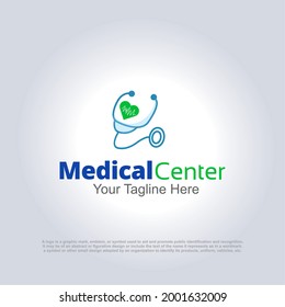 Medical Center Vector Logo Design