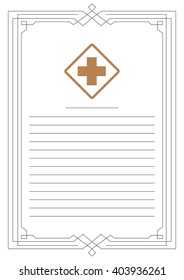  Medical certificate