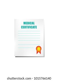Medical certificate flat