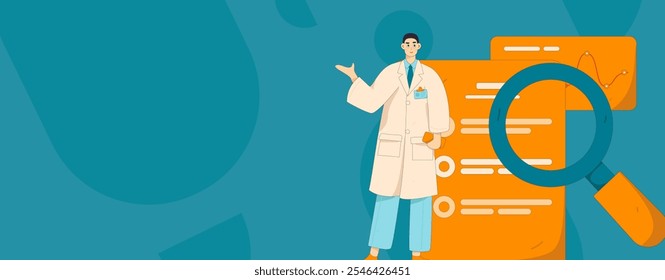 Caracteres médicos combatendo o vetor plano epidêmico conceito operação desenhado à mão ilustração
