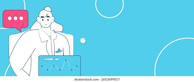 Caracteres médicos combatendo o vetor plano epidêmico conceito operação desenhado à mão ilustração
