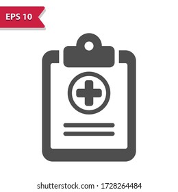 Medical Chart Icon. Professional, pixel perfect icon, EPS 10 format.