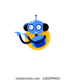 Medical chatbot concept. Cute robot doctor. Scientific technologies for health. Concept AI in medicine.