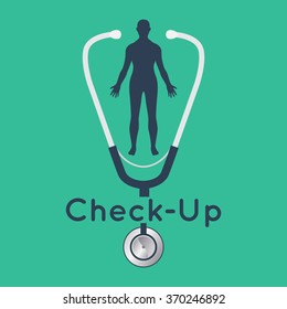 Medical Check Up Logo Vector