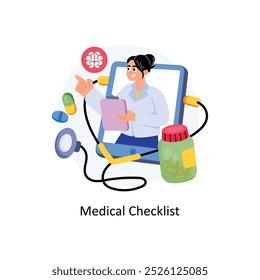 Medical Checklist EPS 10 File
