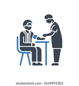 Medical Checkup Icon Isolated On White Background