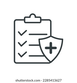 Medical checkup icon vector design templates isolated on white background