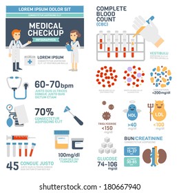 Medical Checkup Infographics