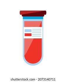 medical chemical flask icon style