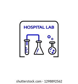 Medical chemistry icon. Element of Medical icon for mobile concept and web apps. Detailed Medical chemistry icon can be used for web and mobile