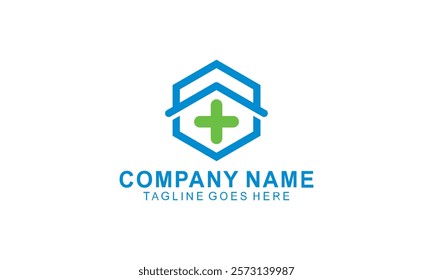 Medical clinic logo. medical symbol icon. vector illustration. graphic design. vector template.