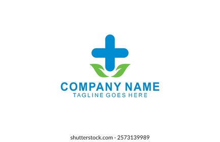 Medical clinic logo. medical symbol icon. vector illustration. graphic design. vector template.