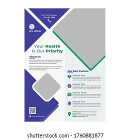 Medical Clinic Promo Flyer Template