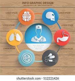 Medical concept design,vector