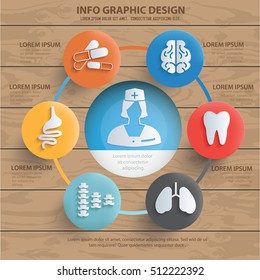 Medical concept design,vector