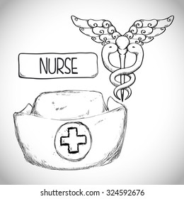 Medical concept with health care icons design, vector illustration 10 eps graphic.