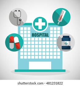 medical concept set icons vector illustration design