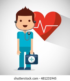 medical concept set icons vector illustration design