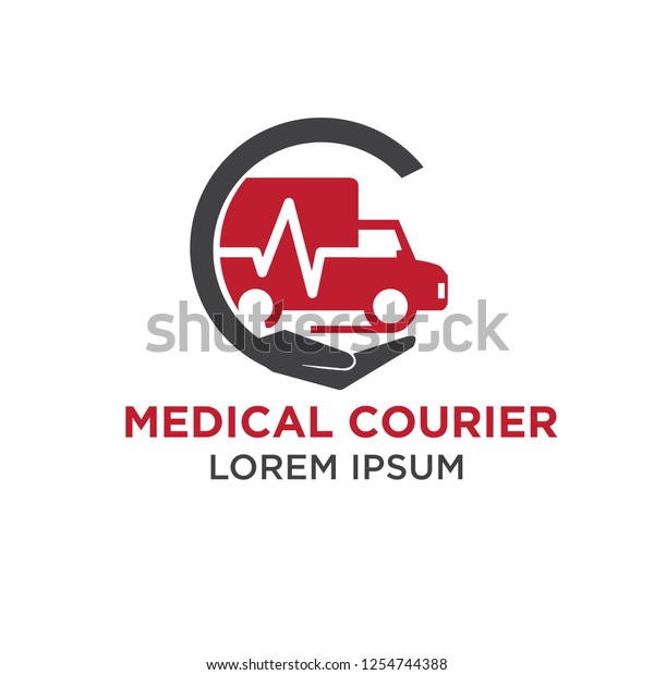 medical courier logo\
designs