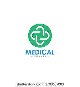 Medical cross creative logo template vector illustration icon