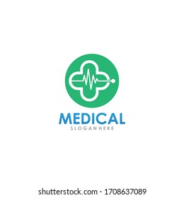 Medical cross creative logo template vector illustration icon