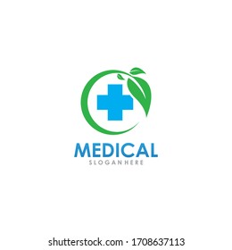 Icono de ilustración vectorial de la plantilla de logotipo creativo de la Cruz médica