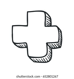 Medical cross draw