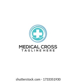 Medical Cross Health Logo Vector.