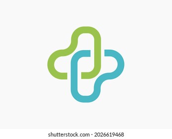 A medical cross heart symbol that is youthful yet sophisticated. A logo that is simple, clean, but still eye-catching and professional looking. Suitable for medical and pharmaceutical companies.